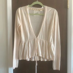 Angel of the North Peach Cardigan